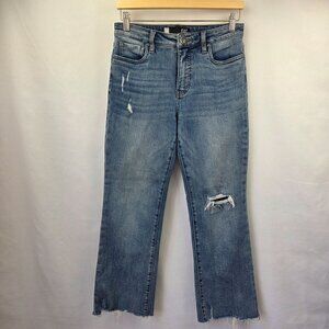 Kut from the Kloth Kelsey High Rise Fab Ab Kelsey Flare Leg Jeans Size 4